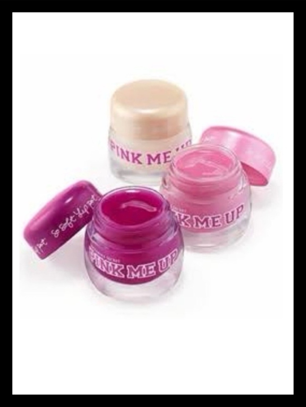 💕ⓅⒾⓃⓀ ⓋⓈ New PINK ME UP Cherry So Soft Lip Pot SEALED💕